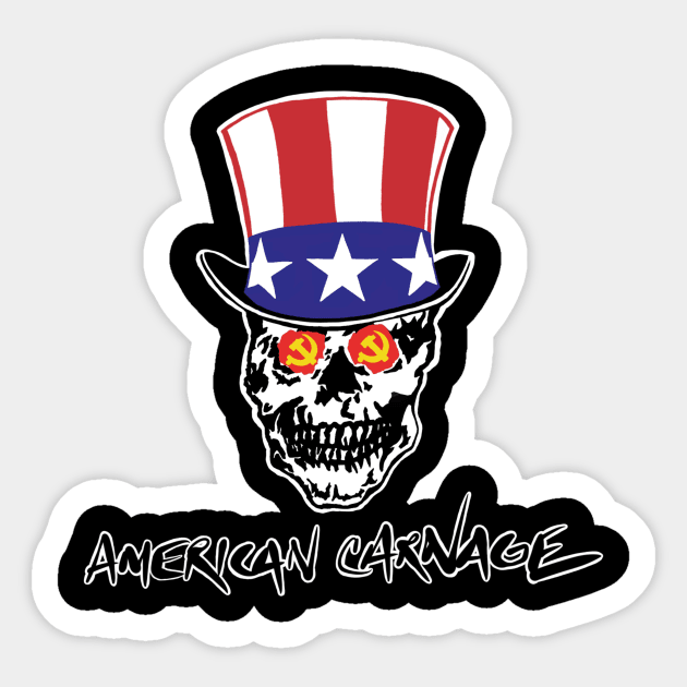 American Carnage Sticker by irbruce2